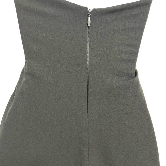 Nookie Medea Midi Bodycon Halter Dress Black Open Back S NWT Glam Edgy Cocktail - Picture 7 of 11